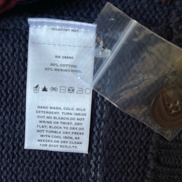 Pendleton Women's Size Large Shawl Collar Long Cardigan Sweater Nwt - Picture 6 of 6